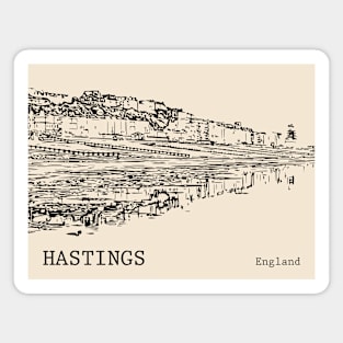 Hastings England Magnet
